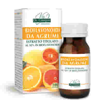BIOFLAVONOIDI DA AGRUMI ESTRATTO TITOLATO 100 PASTIGLIE