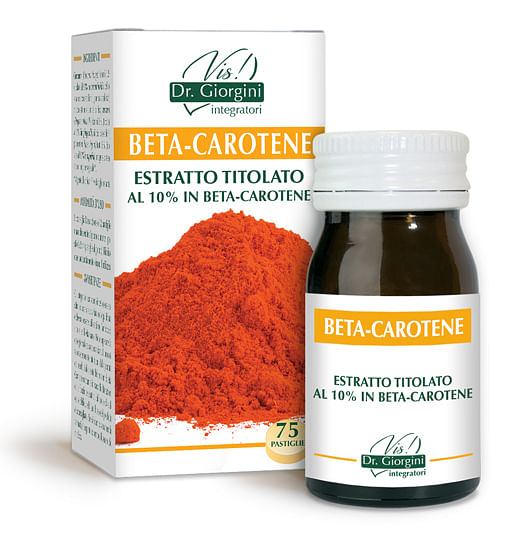 Beta Carotene Estratto Titolato 75 Pastiglie