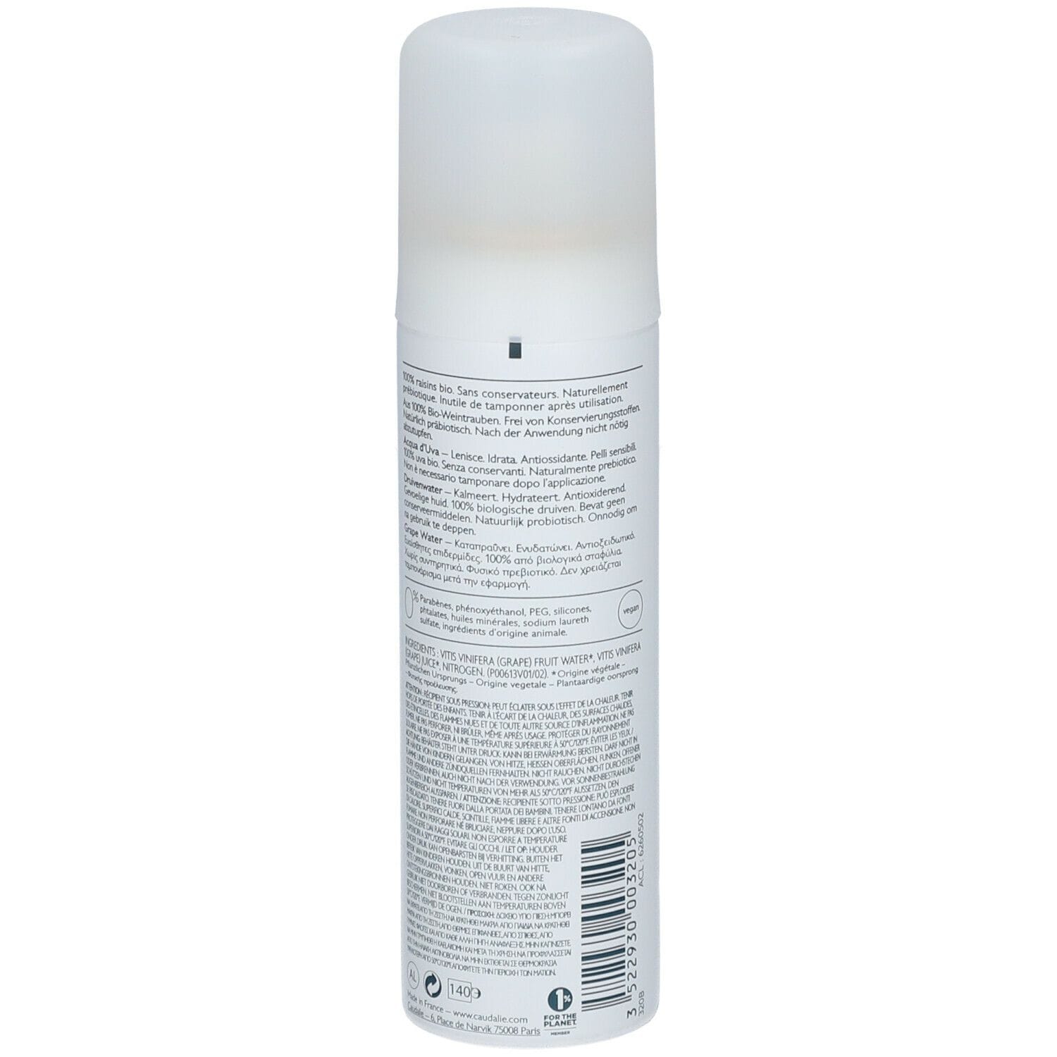 CAUDALIE ACQUA D'UVA 75 ML