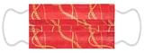 MYMASK PRO TIPO I MASCHERINA CHIRURGICA FASHION RED 10 PEZZI