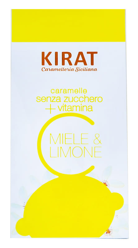 SKRIGNO CARAMELLE MIELE & LIMONE SENZA ZUCCHERO CON VITAMINA C 40 G