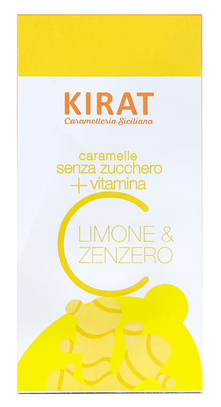 SKRIGNO CARAMELLE LIMONE & ZENZERO SENZA ZUCCHERO CON VITAMINA C 40 G