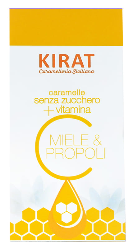 SKRIGNO CARAMELLE MIELE & PROPOLI SENZA ZUCCHERO CON VITAMINA C 40 G