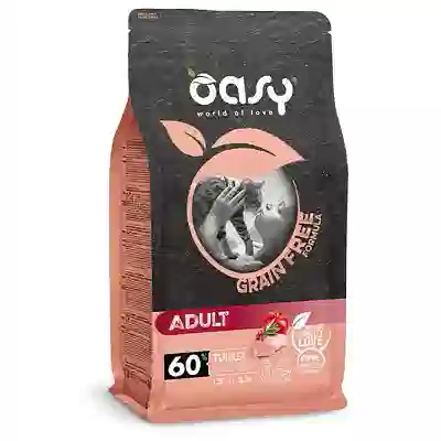 OASY DRY CAT GRAIN FREE ADULT TACCHINO 1,5 KG
