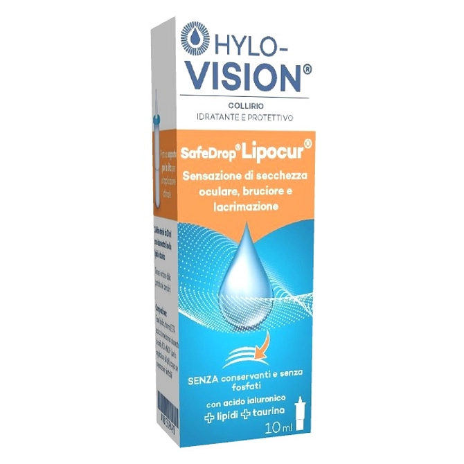 Hylovision Safe Drop Lipocur Collirio 10 Ml