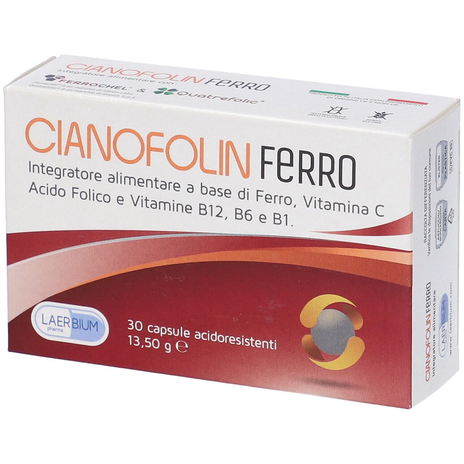 Cianofolin Ferro 30 Capsule