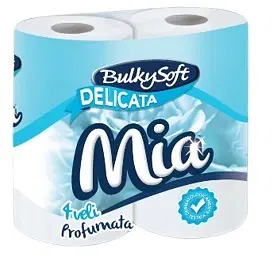 BULKYSOFT CARTA IGIENICA PROFUMATA 4 VELI 4 ROTOLI BULKYSOFT CARTA IGIENICA PROFUMATA 4 VELI 4 ROTOLI
