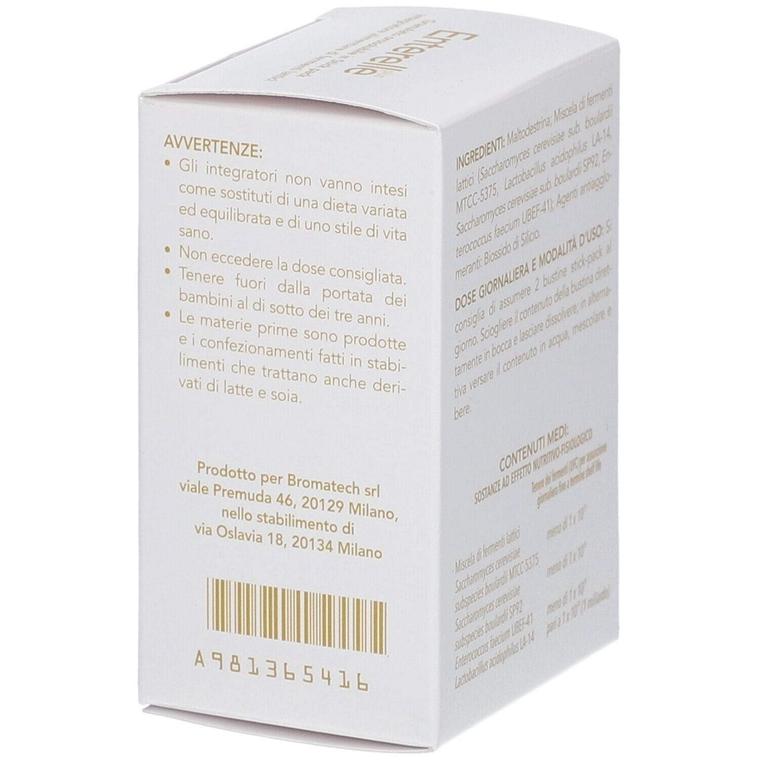 ENTERELLE PLUS 24 BUSTINE STICKPACK