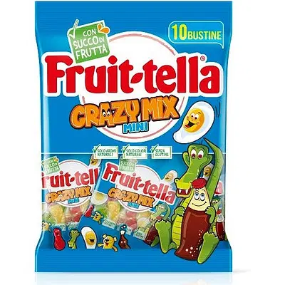 FRUITTELLA CRAZY MIX 250 G FRUITTELLA CRAZY MIX 250 G