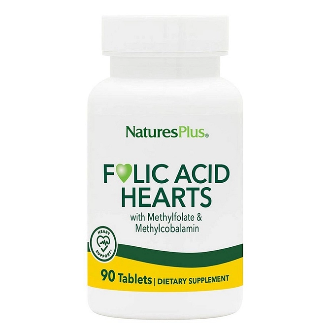 Folic Acid Hearts +B6 B12 90 Tavolette