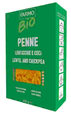 FARMO BIO PENNE LENTICCHIE/CECCI 250 G