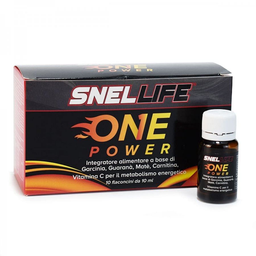 Snellife One Power 10 Flaconcini Da 10 Ml