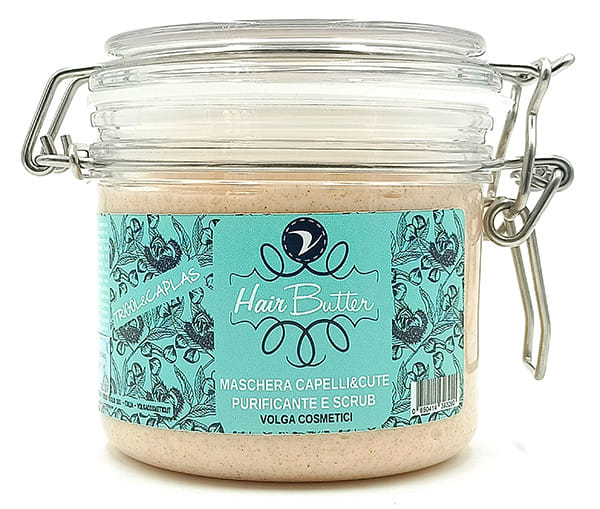 HAIRBUTTER TRIGOL&CAPLAS MASCHERA CAPELLI E CUTE PURIFICANTE E SCRUB 350 ML