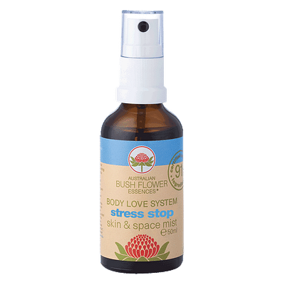 AUSTRALIAN BUSH FLOWER ESSENCES STRESS STOP VAPORIZZATORE 50 ML