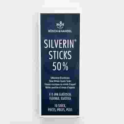 MATITA CAUSTICA SILVERIN NITRATO D'ARGENTO 50% RIGIDA LUNGHEZZA 115 MM 10 PEZZI