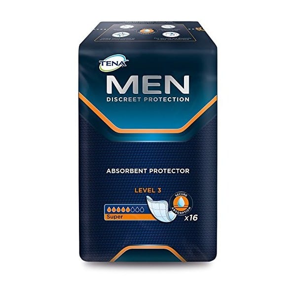 ASSORBENTE INCONTINENZA LEGGERA TENA MEN LIVELLO 3 DUOPACK 2 X 8 PEZZI