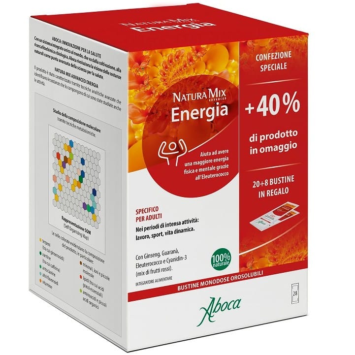 NATURA MIX ADVANCED ENERGIA 28 BUSTINE CONFEZIONE SPECIALE
