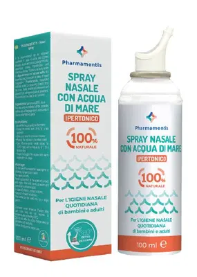 PHARMAMENTIS IPERTONICO SPRAY NASALE 100 ML PHARMAMENTIS IPERTONICO SPRAY NASALE 100 ML