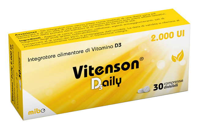 Vitenson Daily D3 2000 Ui 30 Compresse Divisibili