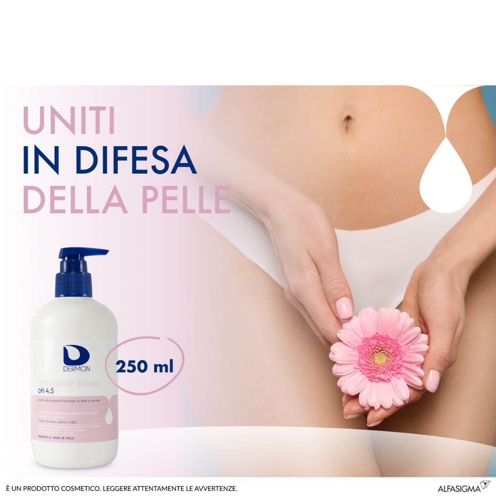 DERMON DETERGENTE INTIMO USO FREQUENTE PH 4,5 500 ML