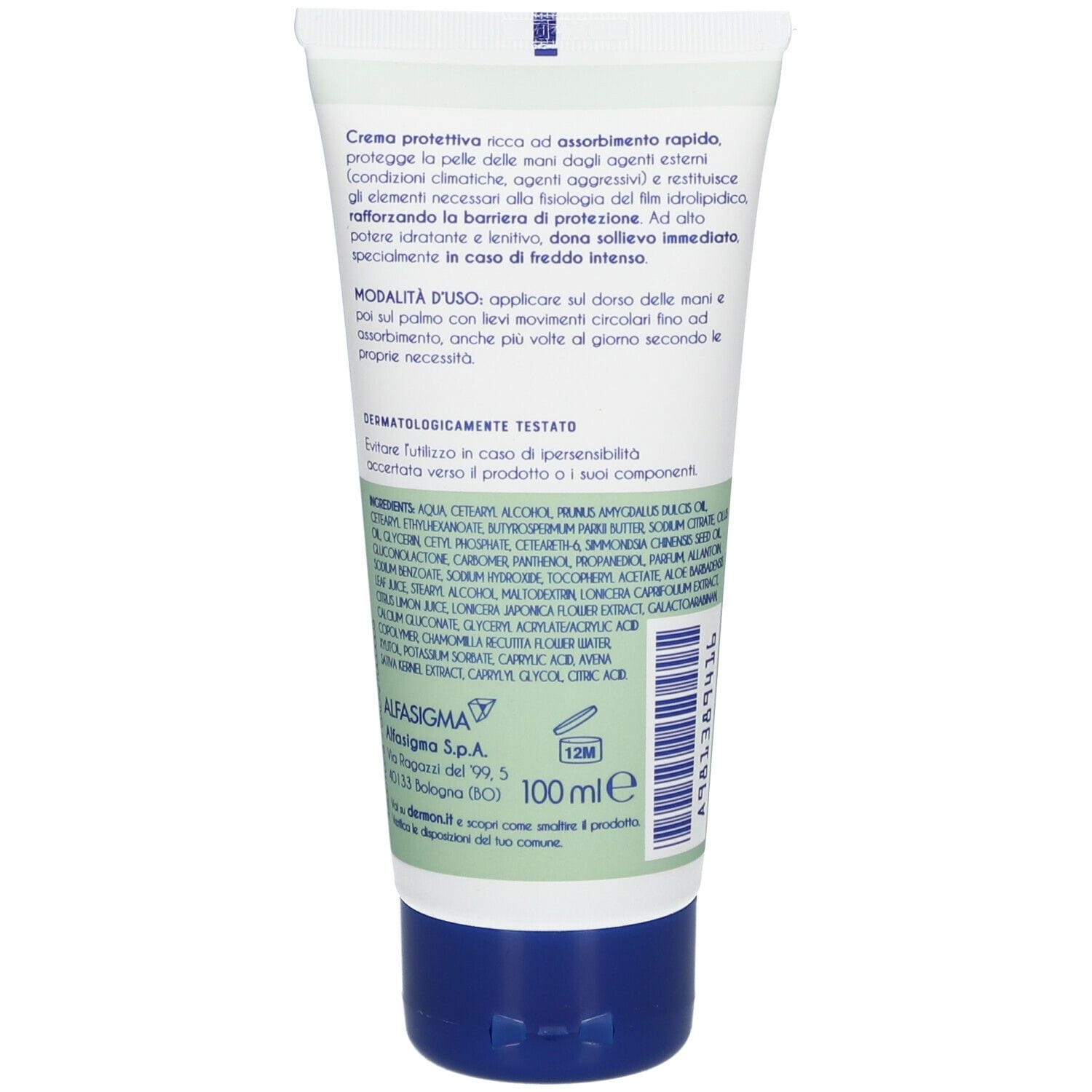 DERMON IDRATANTE MANI EFFETTO BARRIERA CREMA PROTETTIVA 100 ML