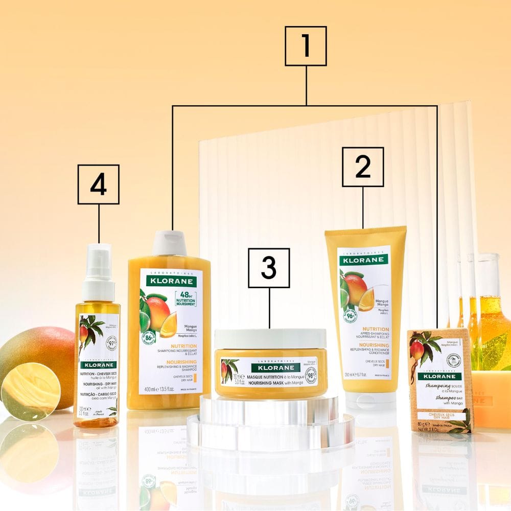 KLORANE SHAMPOO AL MANGO 200 ML