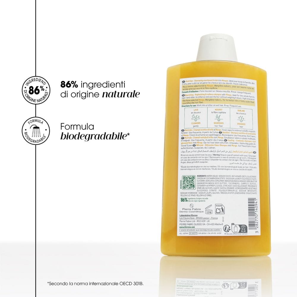 KLORANE SHAMPOO AL MANGO 200 ML