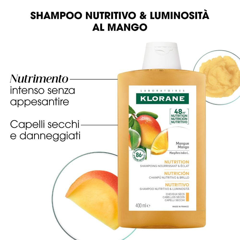 KLORANE SHAMPOO AL MANGO 400 ML