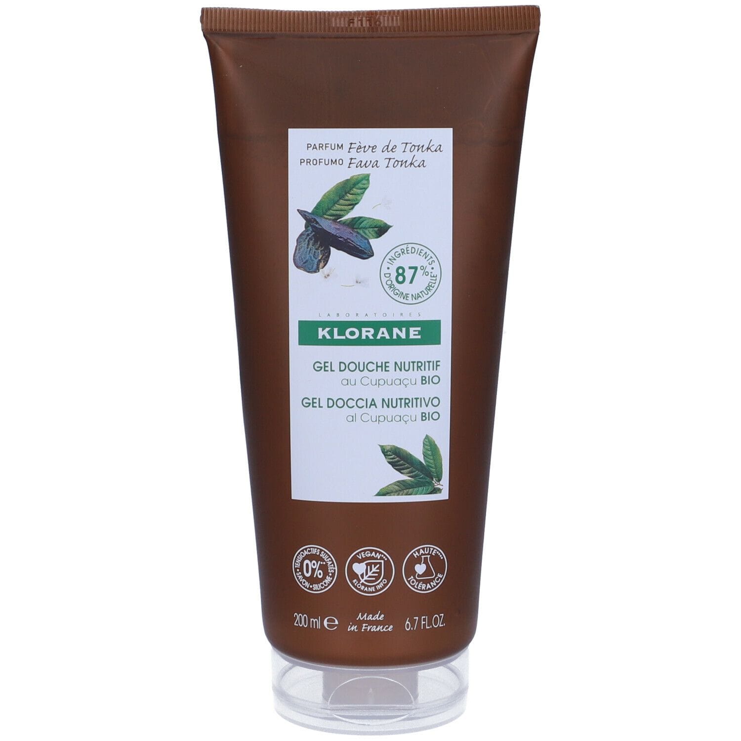 Klorane Gel Doccia Fava Di Tonka 200 Ml