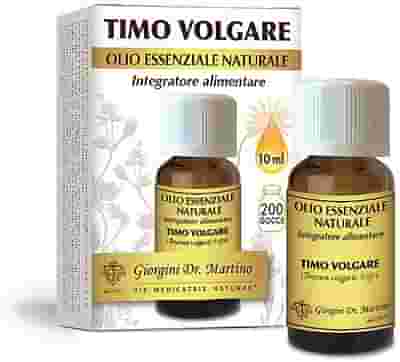 TIMO VOLGARE OLIO ESSENZIALE NATURALE 10 ML