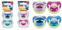 NUK SUCCH SIGNATURE NIGHT SILICONE 6-18 2 PEZZI