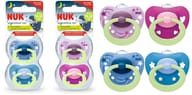 NUK SUCCH SIGNATURE NIGHT SILICONE 18-36 2 PEZZI