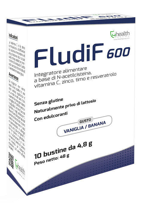 Fludif 600 Vaniglia/Banana 10 Bustine