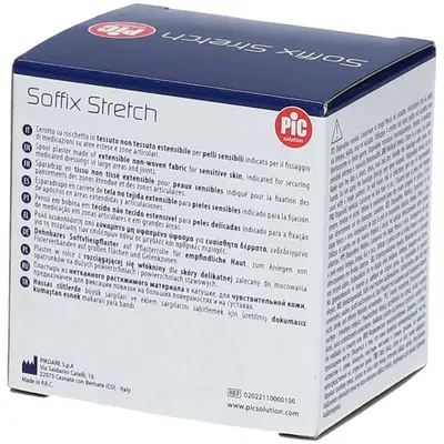 CEROTTO IN ROCCHETTO SOFFIX STRETCH 5X500 CM CON FUSTELLA CEROTTO IN ROCCHETTO SOFFIX STRETCH 5X500 CM CON FUSTELLA