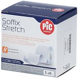 CEROTTO IN ROTOLO PIC SOFFIX STRETCH TESSUTO NON TESSUTO ESTENDIBILE 5X500 CM 1 PEZZO