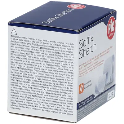 CEROTTO IN ROCCHETTO SOFFIX STRETCH 5X500 CM CON FUSTELLA CEROTTO IN ROCCHETTO SOFFIX STRETCH 5X500 CM CON FUSTELLA