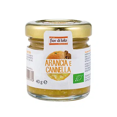 FIOR DI LOTO MINI COMPOSTA ARANCIA-CANNELLA 40 G FIOR DI LOTO MINI COMPOSTA ARANCIA-CANNELLA 40 G