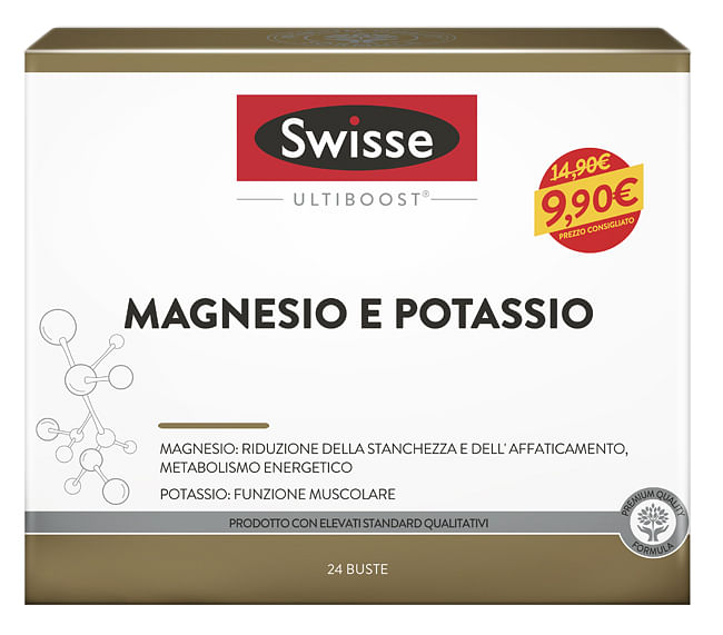 Swisse Magnesio Potassio 24 Bustine Promo 2021