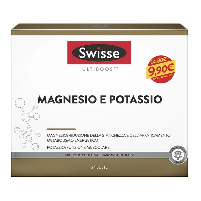 Swisse Magnesio Potassio 24 Bustine Promo 2021