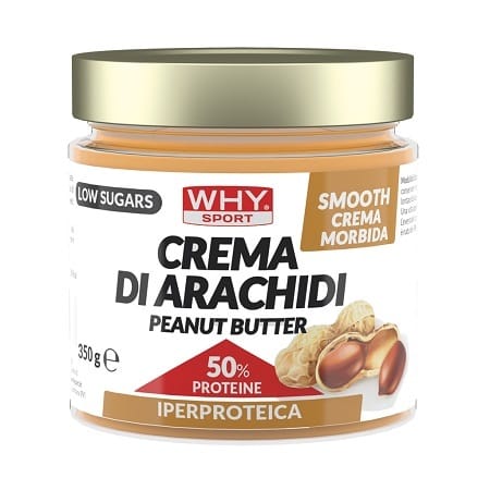 WHYSPORT CREMA ARACHIDI IPERPROTEICO SMOOTH 350 G