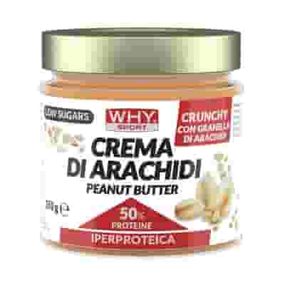 WHYSPORT CREMA ARACHIDI IPERPROTEICO CRUNCHY 350 G