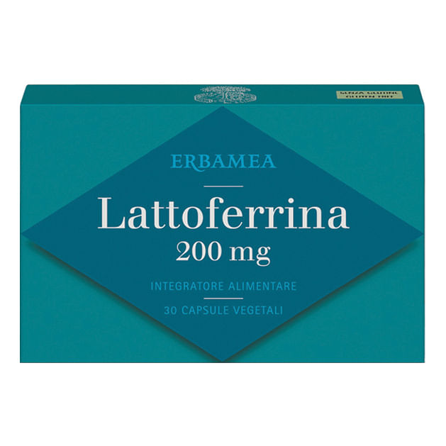 Erbamea Lattoferrina 200 Mg 30 Capsule Vegetali