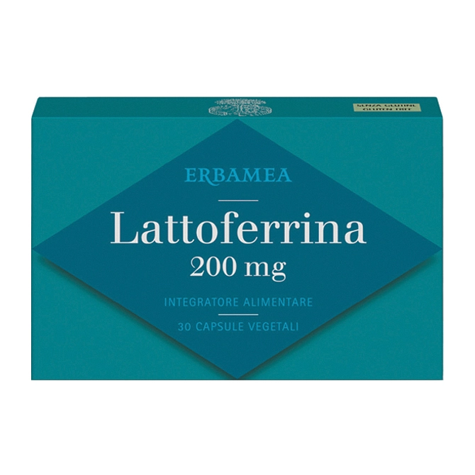 Erbamea Lattoferrina 200 Mg 30 Capsule Vegetali