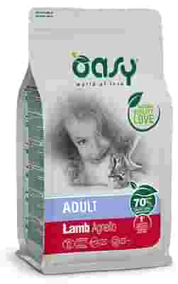 OASY DRY CAT ADULT AGNELLO 1,5 KG NEW PACK