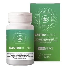 GASTROBLEND NUTRAVERO 30 COMPRESSE 1000 MG CON EDULCORANTE