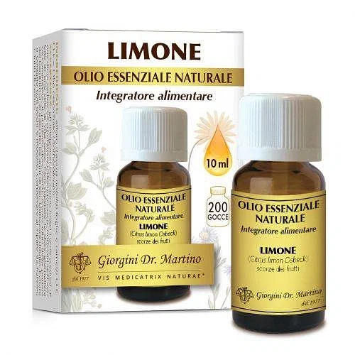 Limone Olio Essenziale Naturale 10 Ml