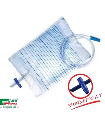 SACCA URINA CURABAG STERILE CON RUBINETTO SACCA URINA CURABAG STERILE CON RUBINETTO
