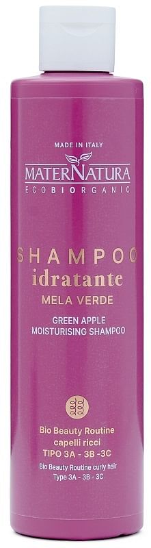 Shampoo Idratante Capelli Ricci Mela Verde 250 Ml