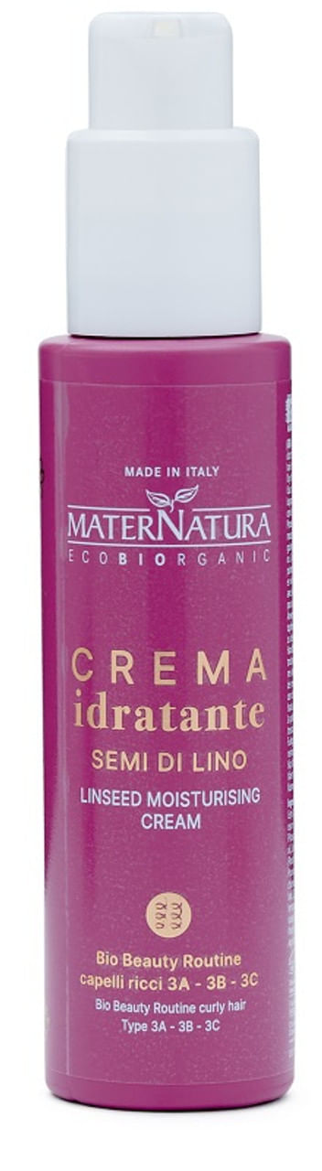 CREMA IDRATANTE CAPELLI RICCI TIPO 3 SEMI DI LINO 100 ML