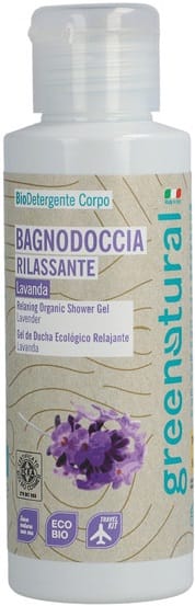 GREENATURAL BIODETERGENTE CORPO BAGNODOCCIA RILASSANTE LAVANDA 100 ML